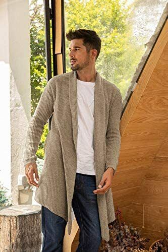 Cardigan Sweater Long Knit Jacket 