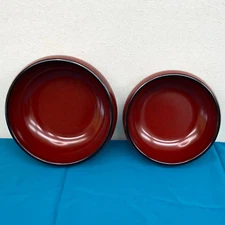 Japanese Kawada-Nuri Echizen Lacquerware Traditional Candy Tray Pre-Owned Unused