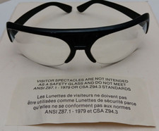 Vintage 1970 s Uvex Safety Eyewear Glasses with Box 5400 PC CLEAR