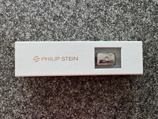 BNIB Philip Stein Sleep Bracelet Silver Plus Extra Strap, Eye Mask & Carry Case