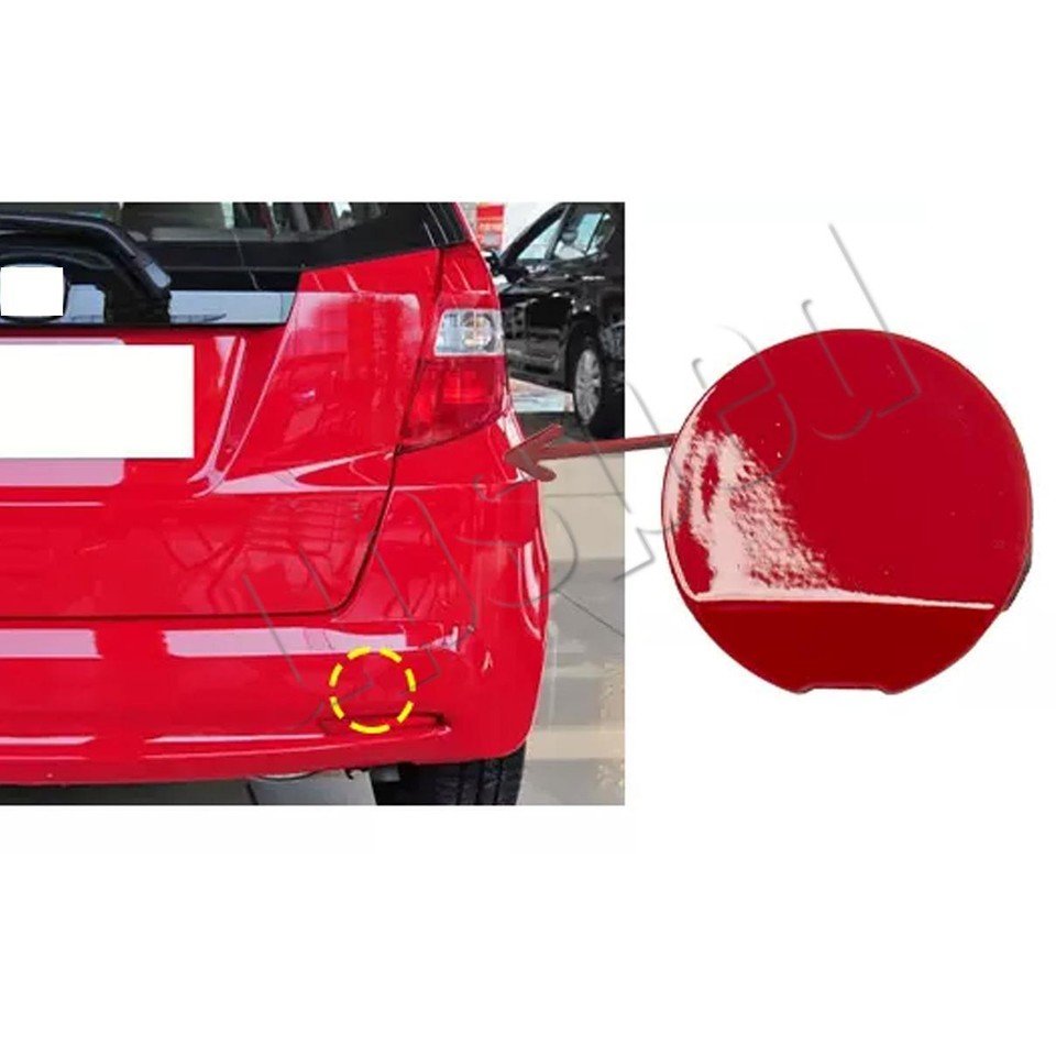 Gray Front Bumper Towing Hook Cover For Mazda 6 2013-2016 - Clip-On Replacement