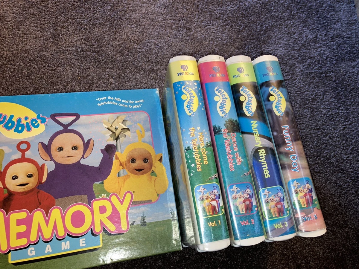 PBS Kids Teletubbies VHS Tape Dance With The Teletubbies