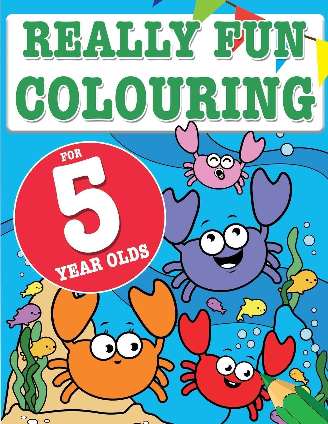 Thumbnail - Really Fun Colouring Book For 5 Year Olds Mickey Macintyre Taschenbuch