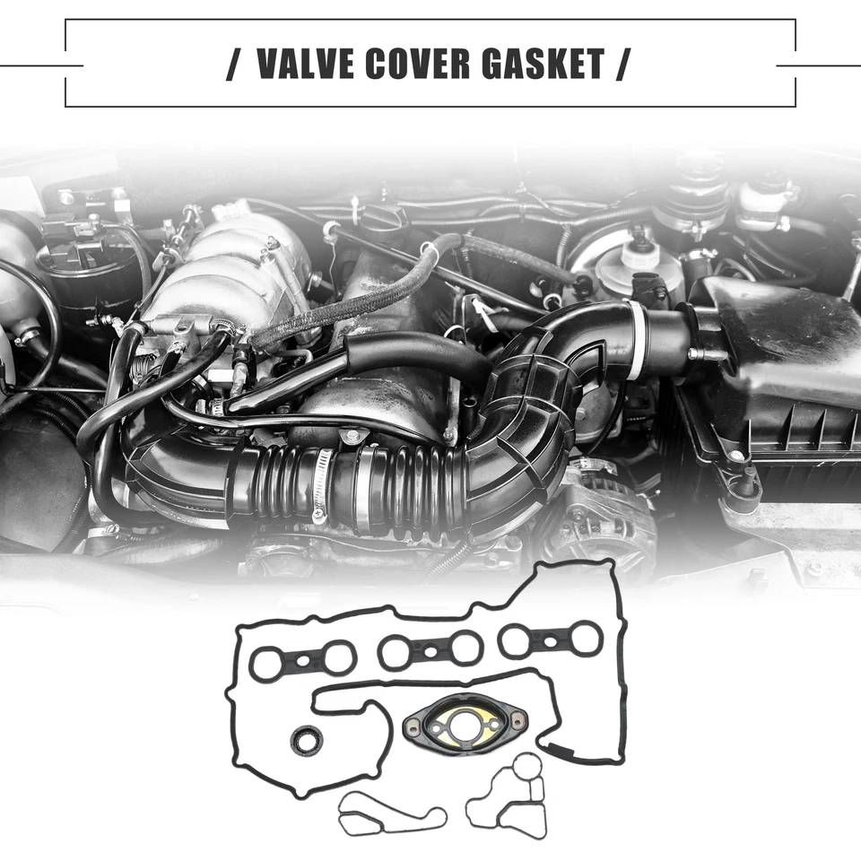 Kit de junta de cubierta de válvula de motor 11127552280 para BMW 528xi 535xi 3,0 L L L6 - Gas 2008 Foto 2 de 4