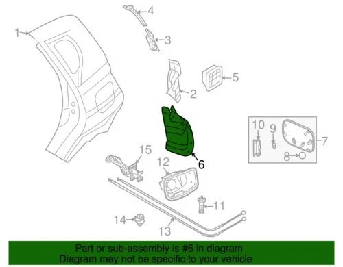 Conjunto de protector de rueda genuino GM 2009-2011 Chevrolet Pontiac Aveo5 G3 96808280 Foto 2 de 2