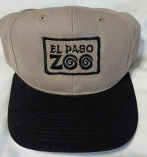 El Paso Texas Zoo Cap Hat Kids Adjustable Embroidered