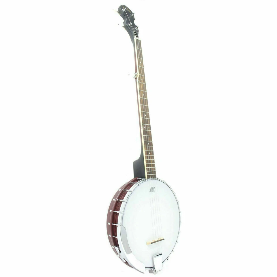5 String Koda FBJ2 Open Back Banjo 22 Frets 24 Brackets Plastic Neck & Resonator - Image 2 of 4