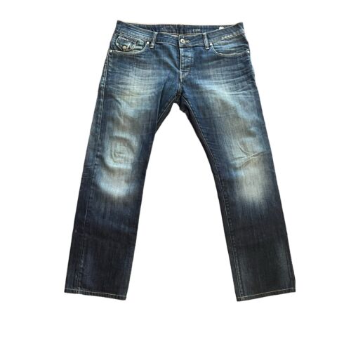 G STAR Raw 3301 Straight Jeans Dark Blue Men’s Size 36X32 | eBay