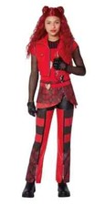 NWT Descendants The Rise of Red Kids Red Deluxe Jumpsuit Costume Child L 12-14