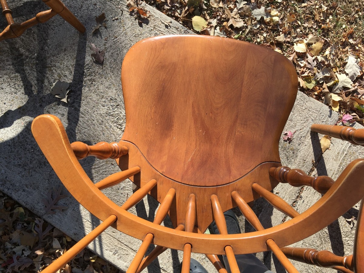 S. Bent & Bros ロッキングチェア アメリカ Bent Bros Rocking Chair Windsor Chair MCM Hitchcock Chair