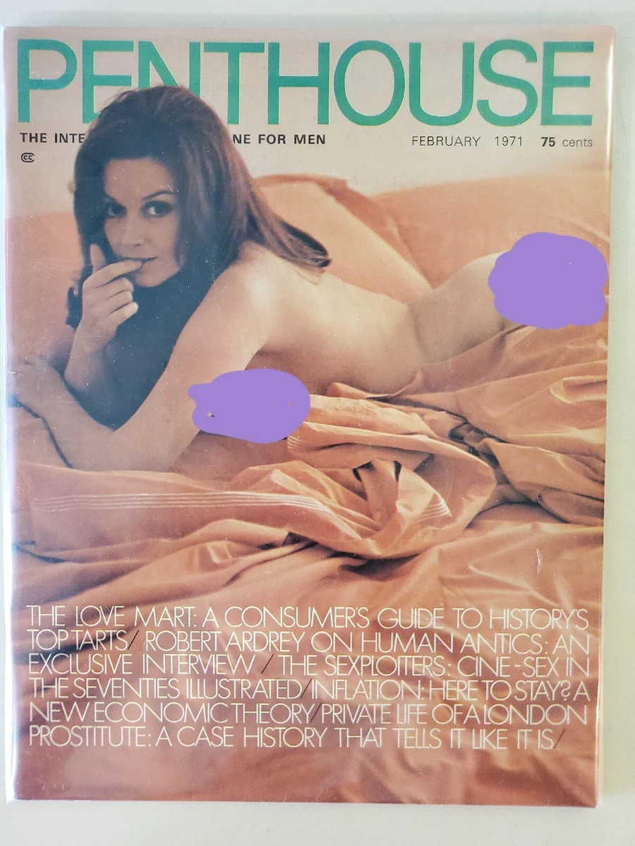 PENTHOUSE Magazine February 1971. Collectible issue. Protective plastic  sleeve. | eBay