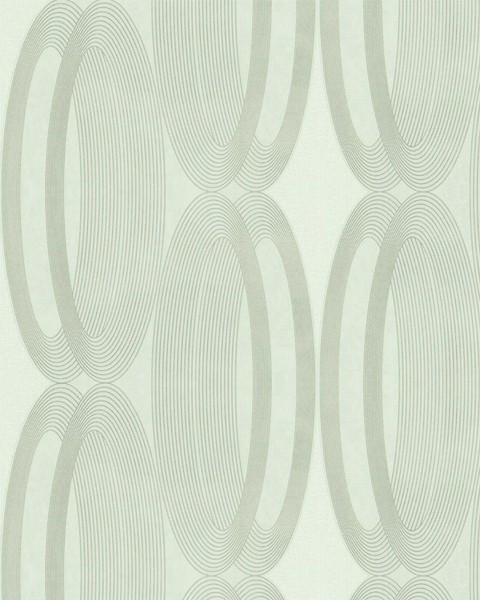 Marburg Tapete Ornamental Home 55221 TüRkis Silber Grau Geometrisch Vliestapete-image