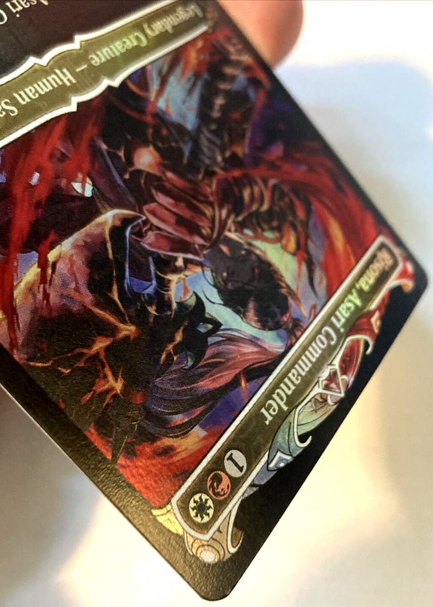 MTG Risona, Asari Commander *SHOWCASE FOIL* Kamigawa: Neon Dynasty