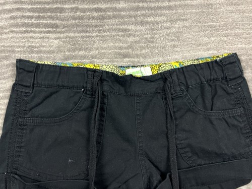 Dream Out Loud Selena Gomez Shorts Womens Medium Black Chino Beaded Drawstring - Picture 2 of 12