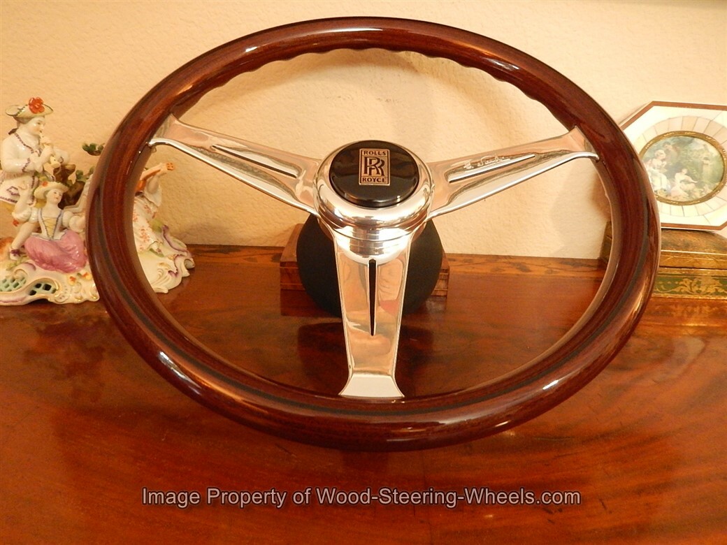Rolls Royce Corniche I971 -89 Wood Steering Wheel  NARDI NEW
