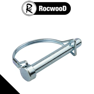10mm Shaft Locking Retaining Pin D Clip Lynch Linch Trailer Tractor