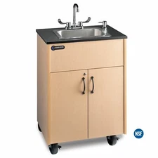 Ozark River Portable Sinks® Premier 1D Portable Hand Sink -Maple