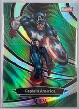 Captain America 2025 Kakawow Aura Marvel Green Refractor 24/25 #AM-IGR-36
