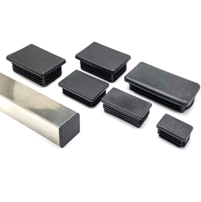 Plastic End Caps Tubes Inserts Bungs Blanking Plugs Square 10x15mm to 100x200mm