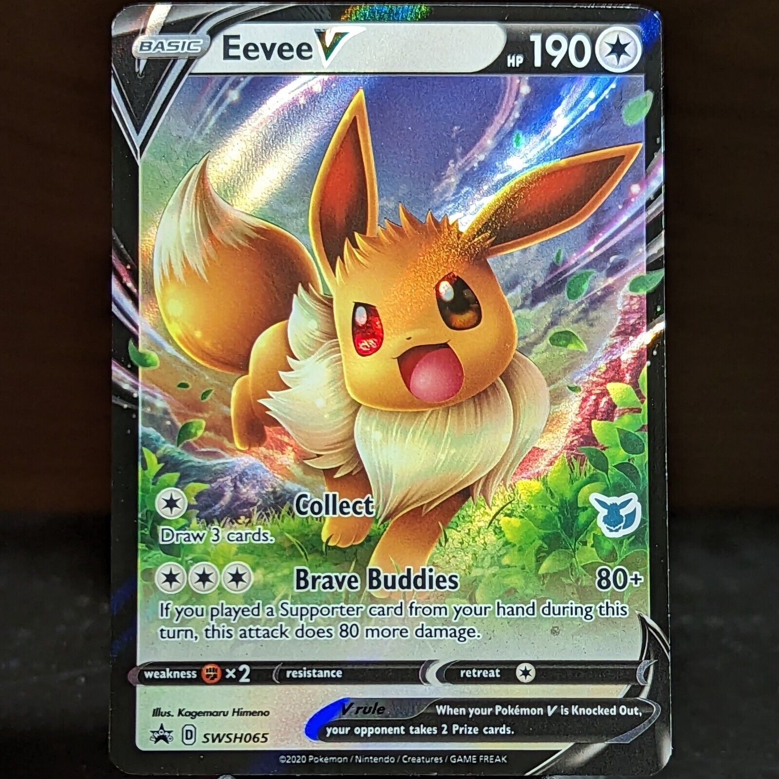 Eevee V - Pokemon Sword & Shield Promos - Pokemon