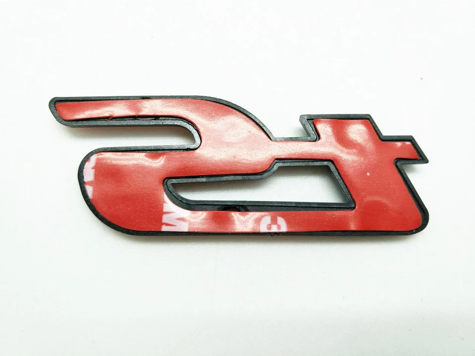 Emblema insignia puerta maletero rojo cromo brillante TS Limited para b-r-z- frs Foto 3 de 4