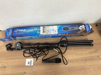 Dynamisches Mikrofon von Pyle mit verstellbarem Stativ Bodenständer