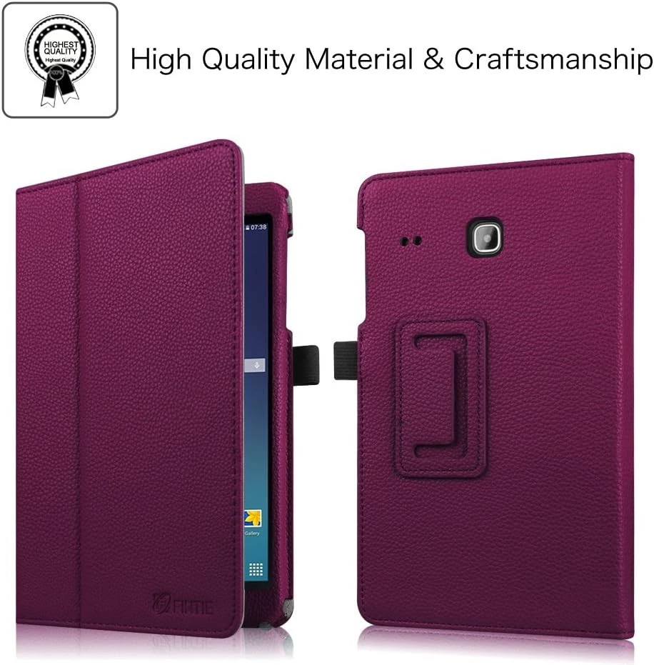 Folio Stand Case Cover for Samsung Galaxy Tab E 8.0 SM-T377/T378/T375 8" Tablet - Image 3 of 4