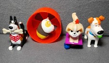 McDonald's Happy Meal Toys The Secret Life Of Pets 2 Lot of 4