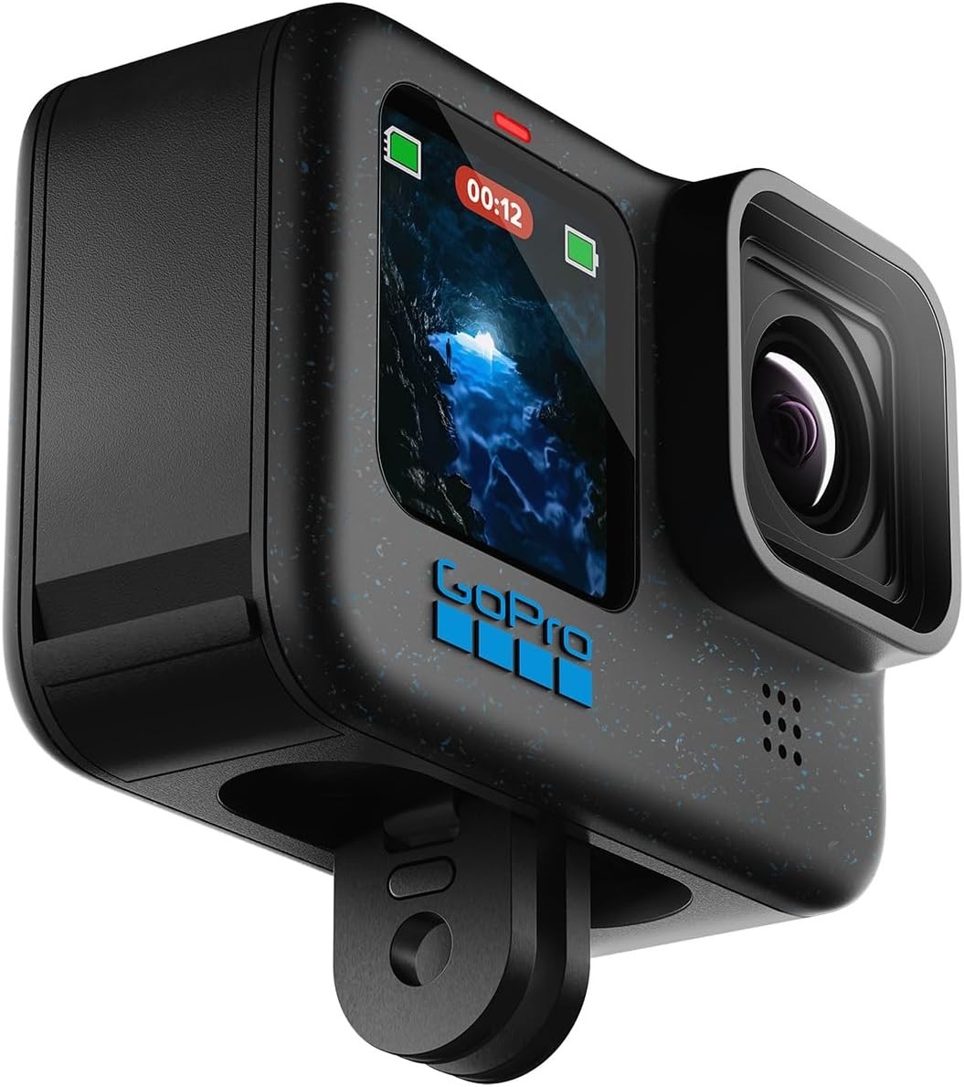 GoPro HERO12 Black - Waterproof Action Camera with 5.3K60 Ultra HD Video, 27MP