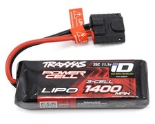 3S "Power Cell" 25C LiPo Battery w/iD Traxxas Connector 11.1V/1400mAh SKU: 28