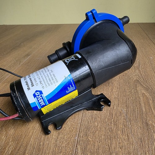 Jabsco 50880-1000 Shower Drain & Bilge Pump 16 LPM 12 Volt 19mm / 3/4" Bore Hose