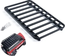 Metal RC Roof Rack Luggage Set for 1/10 Scale Crawler Car TRX4 Black 