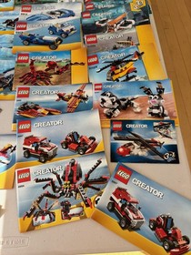 LEGO CREATOR INSTRUCTION BOOK MANUAL ONLY LOT 31012 4894 31066 6913 31006 31058