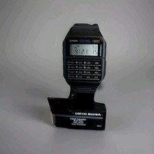CASIO DATA BANK / 8 DIGITAL CALCULATOR  DIAL TIME DAILY ALARM WATER RESIST