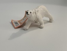 Vintage 1997 Safari Ltd. Polar Bear Cub Animal Figure Toy NWT