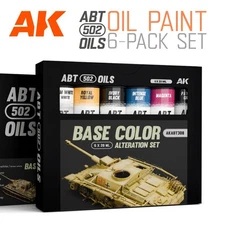 ABT 502: Base Color Alteration - Oil Paint Set - AKABT308