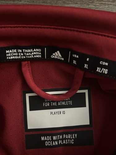 Adidas Indiana Hoosiers Kurzarm Polo Herren XL Neu mit Etikett - Bild 2 von 9