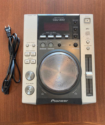 Pioneer CDJ-200 Compact Disk Player MP3 CD DJ Mixer free shipping