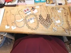 LOT OF VINTAGE COSTUME JEWELRY "1928" AVON SARAH COVENTRY JAY STRONGWATER