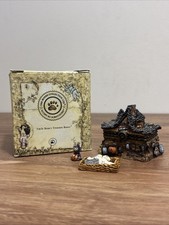 Boyds Bears Treasure Box Boris' Haunted House w/Wiz McNibble Halloween 392114