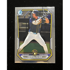 2026 Bowman Chrome Andrew Fischer BCP-149 1st Bowman Brewers