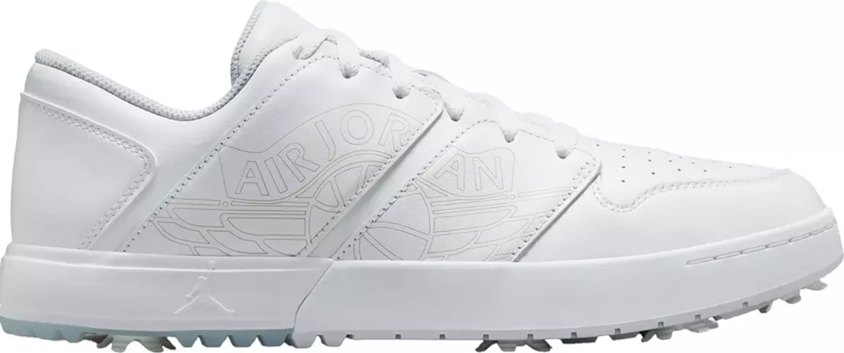Jordan Nu Retro 1 Golf Low White Pure Platinum for Sale