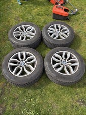 BMW X3 17” Alloy Wheels With Winter Tyres X4