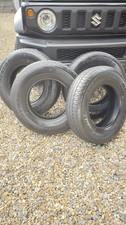 Suzuki Jimny Dunlop Tyres AT20 Grandtrek 195/80/R15 Set 4. only 300 miles wear