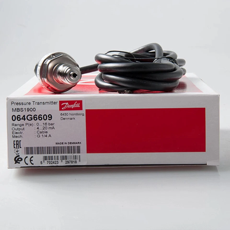 1PCS New Danfoss Pressure Transmitter MBS1900 064G6609 In Box#QW - Image 2 of 2