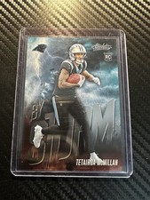 2025 OROY Panini Absolute By Storm Tetairoa McMillan #16 — Carolina Panthers