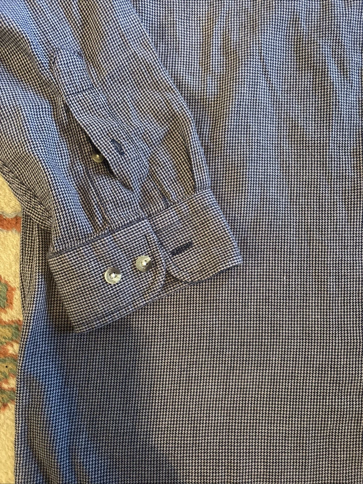 Men’s Duck Head Button Up Size Large Cotton Long Sleeve - Image 4 of 4