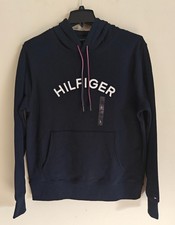 NWT Tommy Hilfiger Men's Embroidered Logo Hoodie Sweatshirt Size M  L