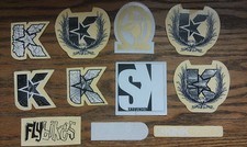 SKATEBOARD, LOT OF Stickers, 11 TOTAL as pictured,