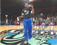 ESSENCE CARSON Signed 8 x 10 Photo WNBA Basketball NY Liberty LOS ANGELES SPARKS